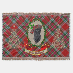 Cobertor MacBain Scottie Dog Pão de Natal