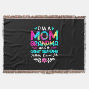 Cobertor Madre Art Sou Mãe Excelente Avó Aniversário