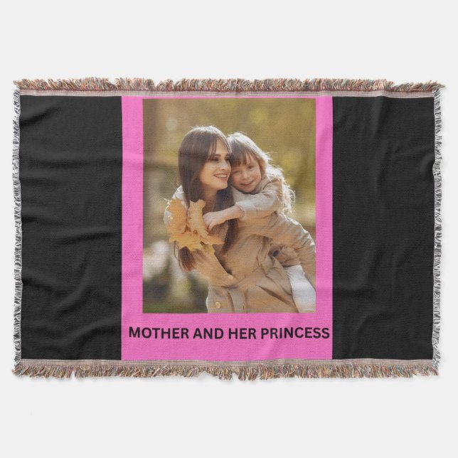 COBERTOR MÃE E SUA PRINCESA (Frente)
