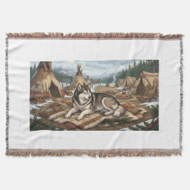 Cobertor Malamute Nativo