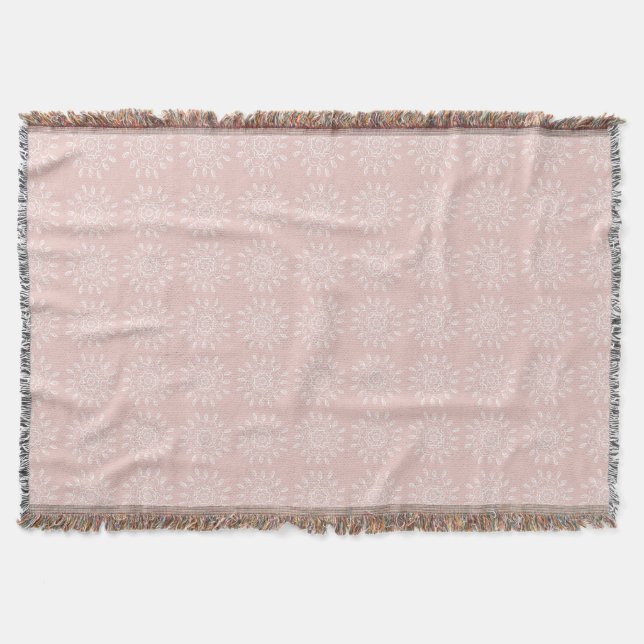 Cobertor Mallow Mandala (Frente)