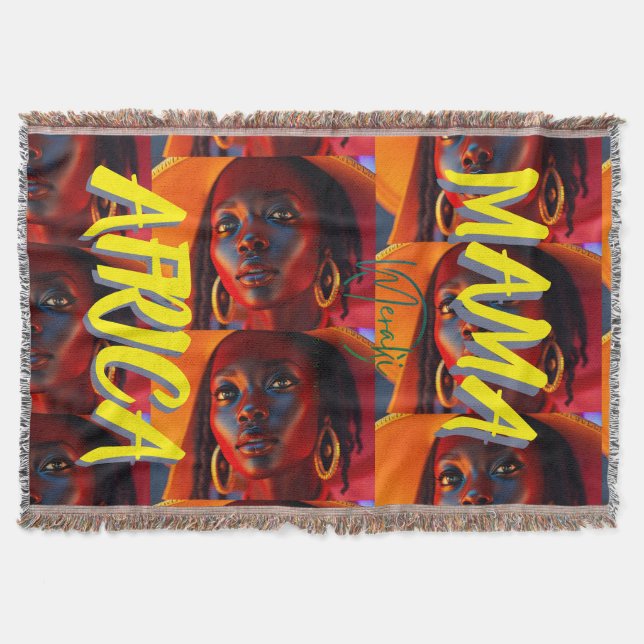 Cobertor Mamá África (Frente)