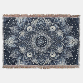 Cobertor Mandala Índigo