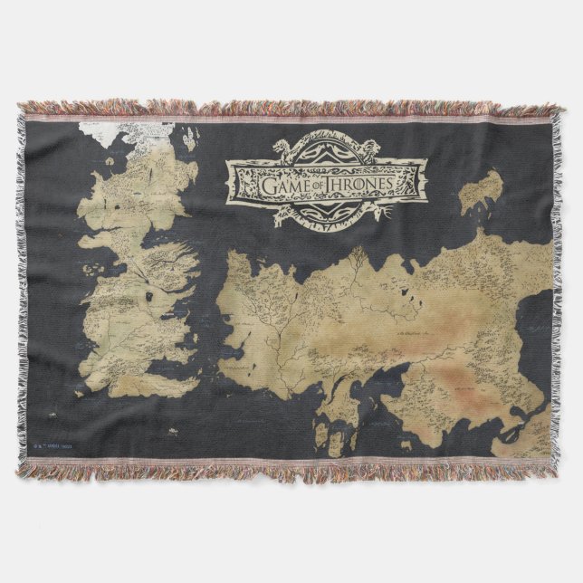Cobertor Mapa de Westeros (Frente)