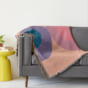 Cobertor Mar de Coral Moderno do Século médio