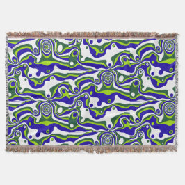 Cobertor Marble Design, A Statement of Color and Flow