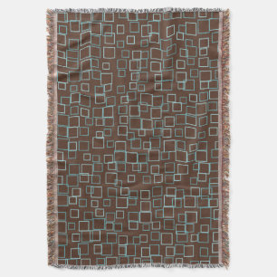 Cobertor Marrom Retrô 