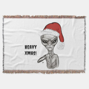 Cobertor Mau Alien , Natal Pesado !