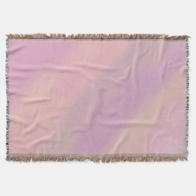 Cobertor Mauve Soft Blush Pink 80s  (Frente)