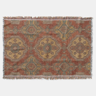 Cobertor Medalhão Tribal Kilim