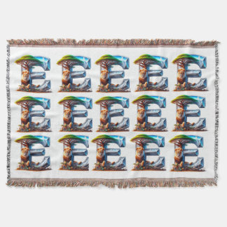 Cobertor Memerintah seperti singa dengan desain yang kuat i