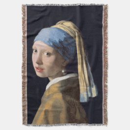 Cobertor Menina com brinco de pérola 1665