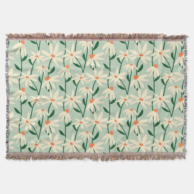 Cobertor Mercado de Flores Inspirado em Matisse - Copenhagu (Frente)