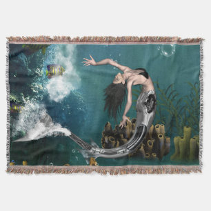 Cobertor Mermaid steampunk maravilhosa
