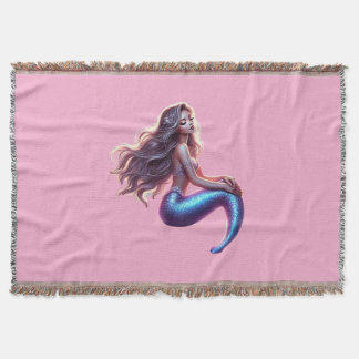 Cobertor Mermaid throw blanket