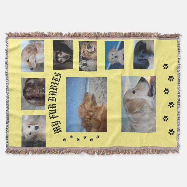 Cobertor Meus Bebês Peludos (Frente)