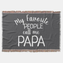 Meus entes queridos me chamam de Papai Preto e Bra