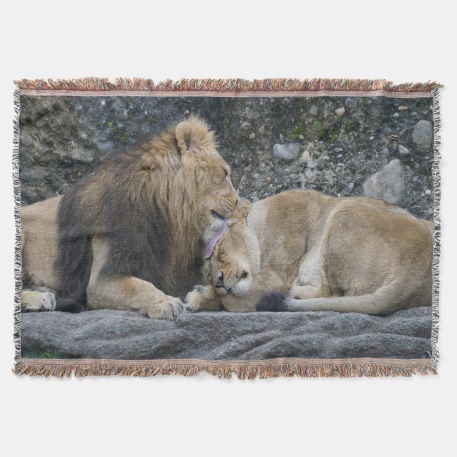 Cobertor Mighty Lion Love (Frente)