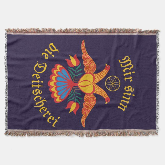 Cobertor Mir sinn die Deitscherei - Deitschi Faahne (Frente)