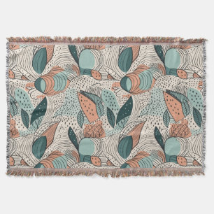 Cobertor Modern Boho Abstrato