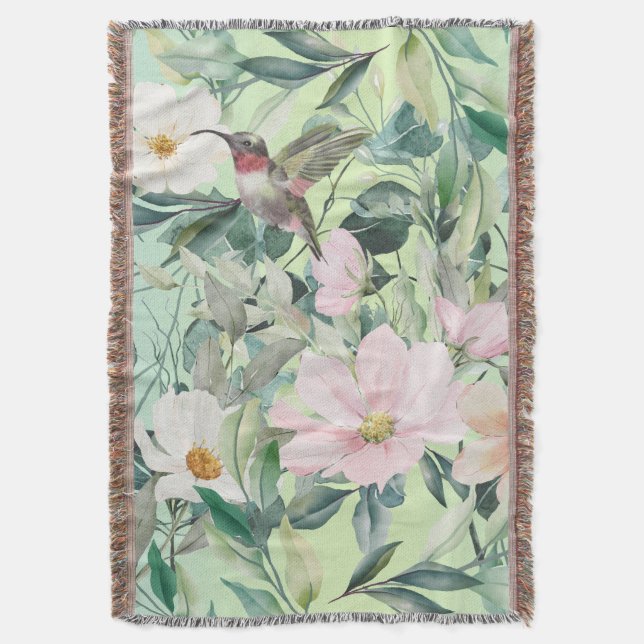 Cobertor Modern Boho Watercolor (Frente Vertical)