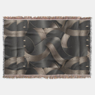 Cobertor Modern Bronze Flow Luxury Masculine Accent
