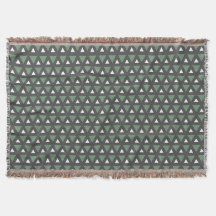  Modern Geometric pattern throw blanket 