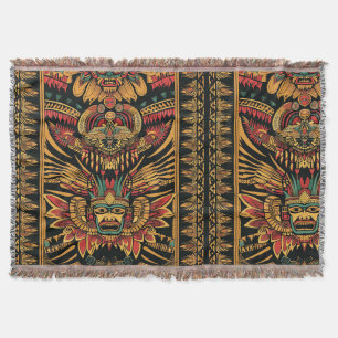Cobertor Molho Aqua "Aztec Dream"