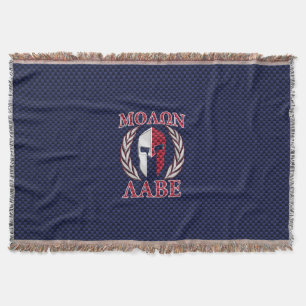 Cobertor Molon Labe Spartan Warrior Carbono Estilo
