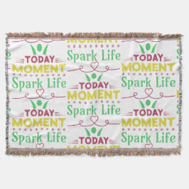 Cobertor Momento Atual, Espete A Vida