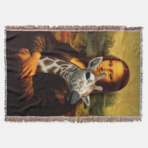 Cobertor Mona Lisa ama Girafas
