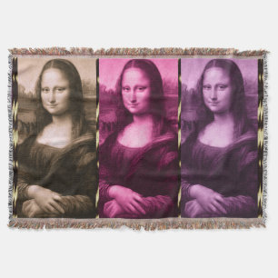 Cobertor Mona Lisa Estampa Animal Roxo Rosa Chocolate