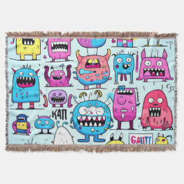 Cobertor Monster Blanket