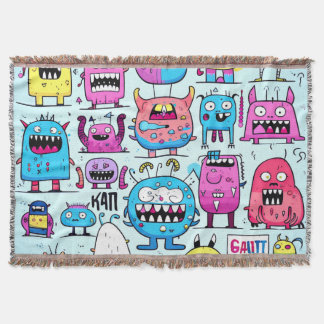 Cobertor Monster Blanket