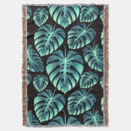 Cobertor Monstera Misteriosa