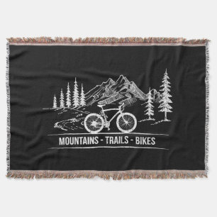 Cobertor Montanha - Bicicleta de bicicleta de bicicleta