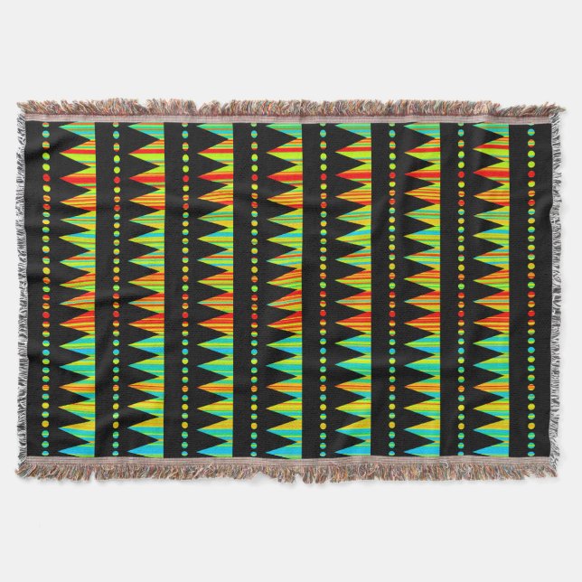 Cobertor Montanhas Aztec - Streaks 02 (Frente)