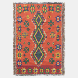 Cobertor Moroccan Harmony in Orange