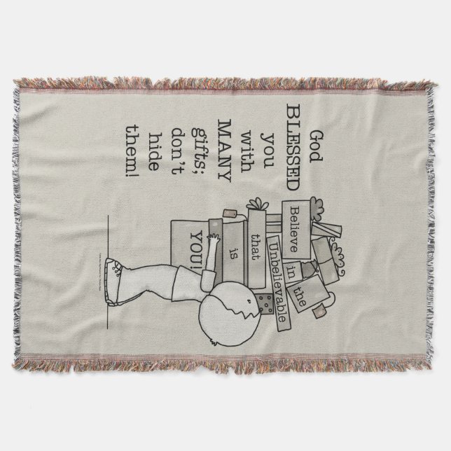 Cobertor Mostre seus presentes (Frente)