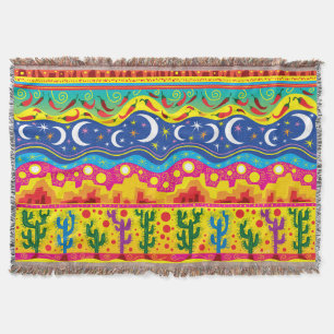 Cobertor Motivos Brilhantes do Deserto