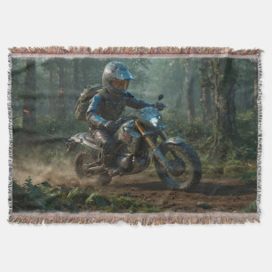 Cobertor Motocross Selvagem - Piloto de Dirtbike