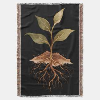 Cobertor Muda Enraizada | Presente para Amante de Plantas B