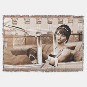 Cobertor Mulher Vintage