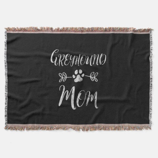 Cobertor Mulheres Greyhound Mãe Camisa Filha Italiana Greyh (Frente)