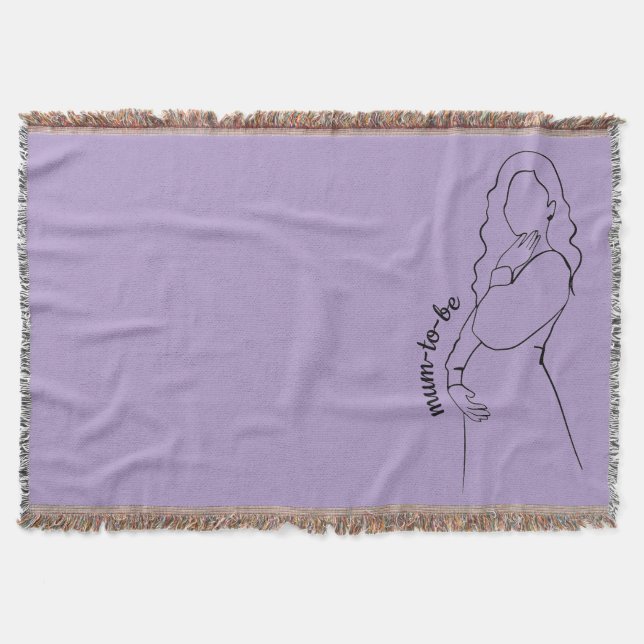 Cobertor Mum-to-be (Frente)