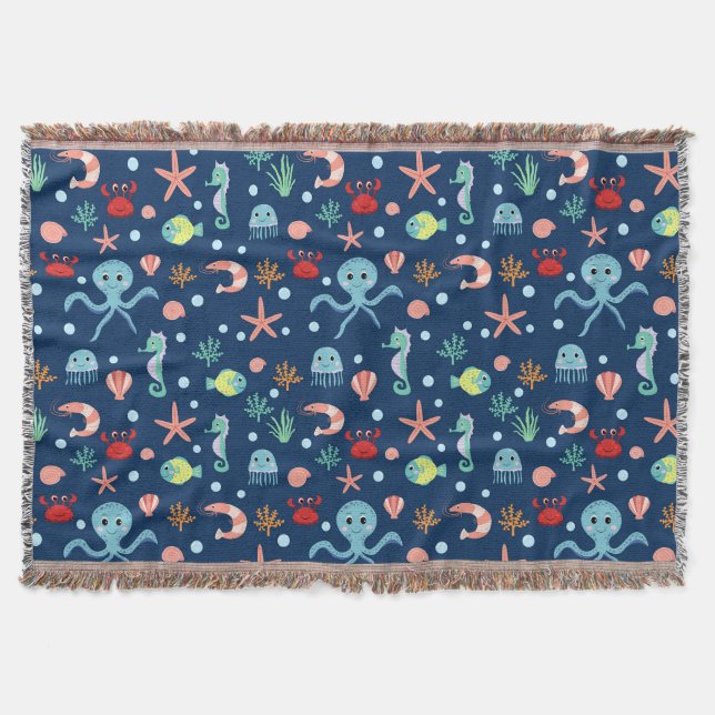 Cobertor Mundo do Mar (Frente)