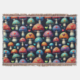 Cobertor Mushroom Love
