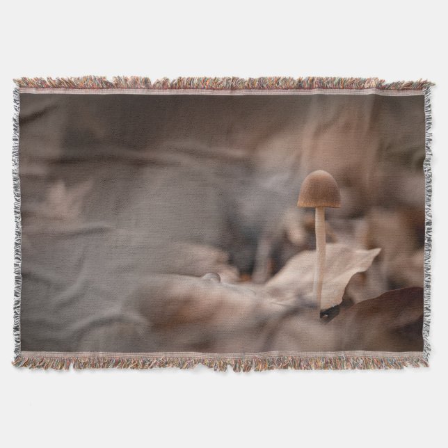 Cobertor Mushroom Nature Photo (Frente)