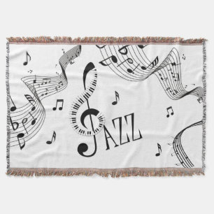 Cobertor Música Jazz legal