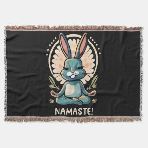Cobertor namaste coelho yoga coelho meditação